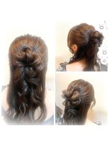 Hair Styling えむ&nbsp;ハーフアップ