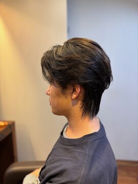アリレイナ美容室 鎌倉店(ARIREINA) 鎌倉メンズセンターパートフェザーパーマ20代30代