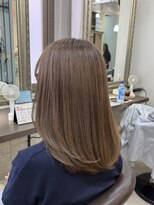 ヘアーアンドメイク シークタチカワ 立川店(Hair&Make Seek)&nbsp;白髪染め履歴だから出来る！ブリーチなしダブルカラー ベージュ