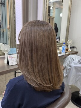 ヘアーアンドメイク シークタチカワ 立川店(Hair&Make Seek) 白髪染め履歴だから出来る!ブリーチなしダブルカラー ベージュ