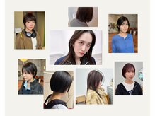 "柔らかくてしなやかな仕上がりを"透明感のあるカラーで収まりの良いスタイルに"《太田結花》