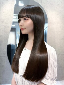 スケール(=SCALE)の写真/髪質改善・縮毛矯正に対する圧倒的知識×独自の薬剤調合でかつてないダメージレスな柔らかさと艶感が叶う♪