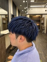 メンズ レオ 天六店(men's LEO)&nbsp;ディープブルーマッシュ