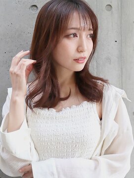 セシルヘアー JR尼崎店(Cecil hair) くびれスタイル/ミディアムスタイル/ナチュラル/顔周りカット