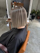 トリップ 香椎(Trip)&nbsp;ボブ×コントラストバレイヤージュ