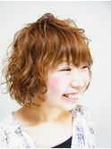 ふわふわマッシュボブ