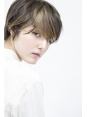 【銀座】CALON/ブロンズデザイングレージュマッシュボブ