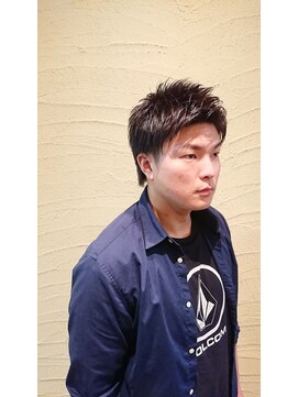 ヘア リーフ(Hair Leaf) 束感ツーブロックスタイル