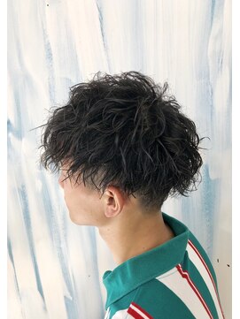 アップ(A+hair) ツイストスパイラルパーマツイスパマッシュヘアスパイラルパーマ