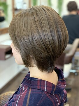 パチャールヘアー(PACAR HAIR) ミントベージュショート