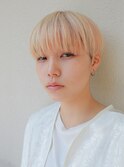 [Ravo]ブロンドベージュのショートボブスタイル