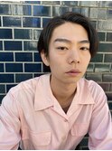 大人メンズ　ミディアム7:3スタイル