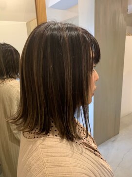 ソラーナバイマニスオブヘアー(SOLANA by Manis of hair) 外ハネボブ