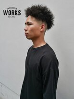 ワークス ヘアデザイン(WORKS HAIR DESIGN)&nbsp;メンズ外国人風スパイラルアフロパーマ