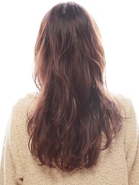 ヘアカラーカフェ 神戸六甲店 (HAIR COLOR CAFE) 【40代50代に人気の白髪染めアッシュ】ロングウルフ