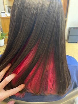 アッシュ(ASH) インナーカラー^^