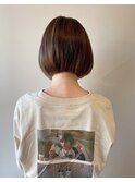 パツっとラインが可愛い☆ミニボブ