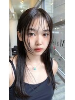 メゾンアクア 表参道(Maison ACQUA)&nbsp;似合わせシースルーバング　青山　表参道　前髪　似合わせカット