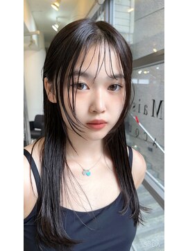 メゾンアクア 表参道(Maison ACQUA) 似合わせシースルーバング 青山 表参道 前髪 似合わせカット