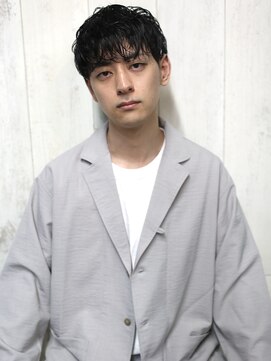 バース(BIRTH) 天神【BIRTH】短髪パーマ×コンマヘア×刈り上げショート