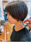 ショートボブ/ミニボブ/マッシュ/切りっぱなし/柏駅