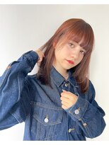 ネイヴィル オモテサンドウ(navile omotesando)&nbsp;＊ピンクベージュ×ナチュラルストレート