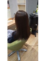 ブロッサム 東中野店 20代30代大人かわいいモカベージュナチュラルロブヘアー美肌