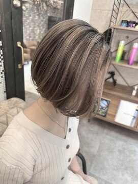 トリコ(torico) バレイヤージュボブ3 【八王子美容室】