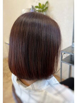 オルオル(OluOlu) 天然100%ヘナ×ボブヘア〔八戸,田向〕