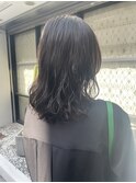 コテで巻いたようなパーマ@磯崎