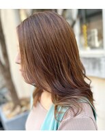 サーティーン(THIRTEEN) ひかえめなインナーカラーもおすすめ(^^)30代