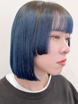 コモン スタイリング ラウンジ(COMON STYLING LOUNGE) nevy blue × bob