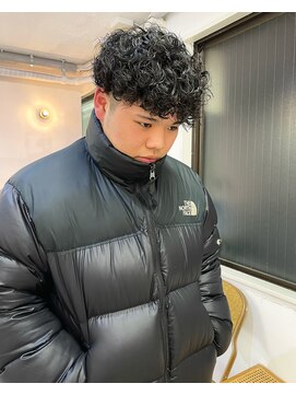 ネルケ 立川(nelke) メンズプードルパーマ！！