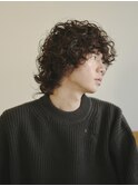 波巻きパーマシャドウパーマメンズパーマスパイラルパーマカット