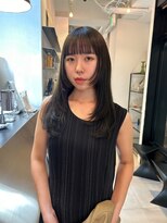 シータ(sheta)&nbsp;【表参道sheta小林】ステップボーンカット　ぱっつん前髪