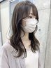韓国風カット+艶カラー+オージュアトリートメント（大宮）