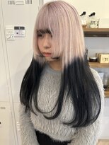 ノーン(NONE)&nbsp;ホワイト×エンドカラー