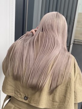 ヴァーディ オモテサンドウ(Vardy omotesando) ハイトーンロング・表参道ケアブリーチ・ホワイトベージュ・ケア