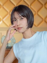 ベンジー 須賀川店(benji)&nbsp;《benji》シンプルな大人ボブ