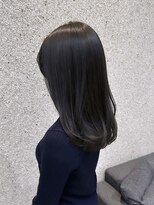 ベルフェミンミエル&nbsp;【anri】艶カラー☆アッシュブラック