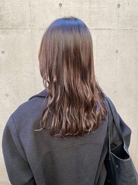 アメリ バイ アピッシュ(Amelie by apish) コテ巻き風パーマ/クルムパーマ/なみまきパーマ/セミロング