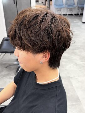 オム ブランシェ(HOMME BLANCHE’) 【Natsuki】メンズシャドウパーマ