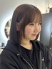 前髪カット+プレミアムケアカラー+1stepシルクトリートメント