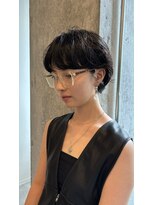 イミ(imi)&nbsp;大人ボブ/ストレート/グレージュカラー/前髪/髪質改善[登戸]