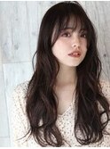 グレージュ×ルーズウェーブ【TELA HAIR 東川口】