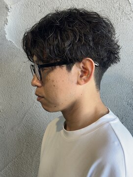 ニアウ 高崎店(Niau) シャドウパーマフェザーパーマメンズパーマメンズマッシュ群馬