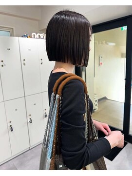 オーシャン(Ocean) ［Ocean Hair&Life 水田］夏オススメ☆パツっとミニボブ