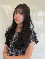 フェブミエル(fev miel)&nbsp;透明感gray blackと盛れるlayer hair