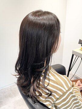 ストフ(stof) レイヤーカット/オリーブカラー