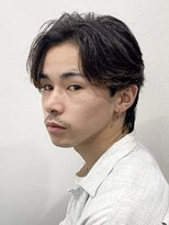 マンプス&nbsp;ニュアンスパーマ/センターパート